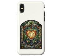 Pediatric Nurse Tiny Patients Big Miracles Stained Glass Case for iPhone X/XS