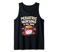Pediatric Nursing is My Jam Pediatric Nurse Nursing Tank Top