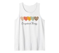 Pediatric Occupational Therapist Hearts OT Tank Top