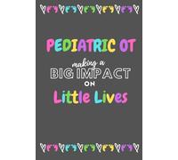 Pediatric Occupational Therapy Notebook: Pediatric OT journal, Lined composition notebook