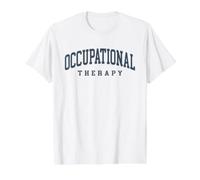 Pediatric Occupational Therapy Occupational Therapist OT Value Graphic T-Shirt, Men, White, L