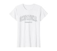 Pediatric Occupational Therapy Occupational Therapist OT Value Graphic T-Shirt, Women, White, XL