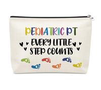 Pediatric Physical Therapist Gift Makeup Bag Pediatrician Gifts for Mum Aunt Friends Appreciation Gift for Pediatrician Nurse Doctor Coworkers Cosmetic Pouch Pediatric Therapist Graduation Gifts