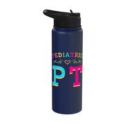 Pediatric Physical Therapist PT Pediatrician Therapy Gift Stainless Steel Insulated Water Bottle