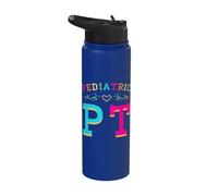 Pediatric Physical Therapist PT Pediatrician Therapy Gift Stainless Steel Insulated Water Bottle