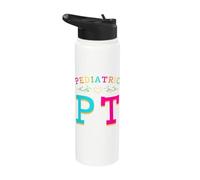 Pediatric Physical Therapist PT Pediatrician Therapy Gift Stainless Steel Insulated Water Bottle