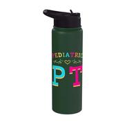 Pediatric Physical Therapist PT Pediatrician Therapy Gift Stainless Steel Insulated Water Bottle