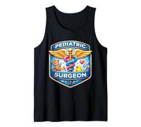 Pediatric Surgeon Caduceus Neonatal Fetal Surgery Doctor MD Tank Top