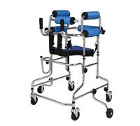 Pediatric Walker for Children, Folding Walking Frame Height Adjustable Kids Stainless Steel Upright Walker for Toddlers Kids Teens(Small)