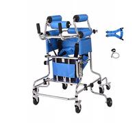 Pediatric Walker for Children, Portable Multi-Functional Lower Limb Training Stangding Walker, for Toddlers Kids Teens with Special Needs,B-120-150CM