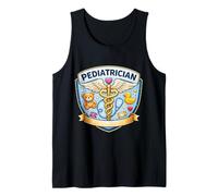 Pediatrician Paediatrician Medical Doctor Pediatrics Badge Tank Top