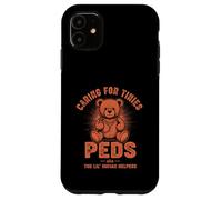 Pediatrics Doctor Nurse Tiny Humans Stethoscope Bear Case for iPhone 11