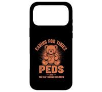 Pediatrics Doctor Nurse Tiny Humans Stethoscope Bear Case for iPhone 17 Pro Max