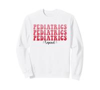 Pediatrics Squad Registered Nurse Groovy Design For Doctor Sweatshirt