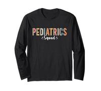 Pediatrics Squad Registered Nurse Pediatrician Leopard Long Sleeve T-Shirt