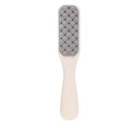 Pedicure File Foot File Foot Scrubber Stainless Steel Dead Skin Remover Comfortable Grip Portable Foot Rasp for At Home Foot Care ABS Material 3.5 x 17.9cm