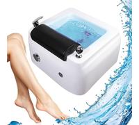 Pedicure Foot Spa Bath Foot Spa Bathtub, 22L Acrylic Massage Footbath, Adjustable Temperature Foot Massager with Foot Rest