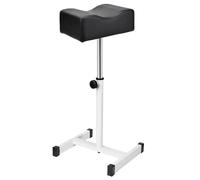 Pedicure Footrest Portable Pedicure Manicure Tattoo Foot Spa Bath Stool Chair(Black)