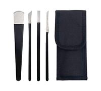 Pedicure Knife Set, 4 PCS Pedicure Knife for Feet Ingrown Toe Nail Correction Nippers Clipper Remover with Storage Bag