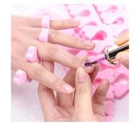 Pedicure separador de dedos del pie toe separator Nail Art Toe Separators Fingers Foots Sponge Soft nail tech supplies(Yellow-40pcs)