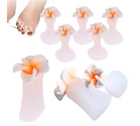 Pedicures Tools, Soft Reusable Toe Separators, Tools Nail Separators for Nail Salons Lovers Women Girlfriend Mother