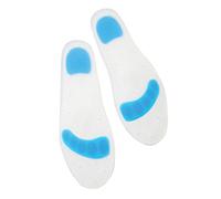 PediGel® - Medically Approved Full Length Silicone Insole Ideal for Heel Spurs, Foot Fatigue, Diabetic Feet and Plantar Fasciitis - Pair (Large Shoe Size UK 7-8)