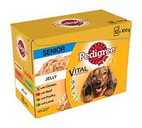 Pedigree Senior Pouch in Jelly Multipack - 12 x 100g