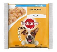 Pedigree Chicken In Jelly Food Pouches 3 x 100g