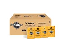 PEDIGREE Adult Dog Food Pouches Chunks in Jelly 84 x 100 g Multipack