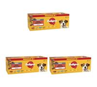 PEDIGREE Adult Dog Food Pouches Mixed Selection in Jelly 40 x 100 g Mega Pack (Pack of 3)
