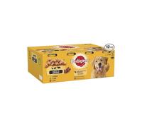 Pedigree Adult - Wet Dog Food - for Adult Dogs - Can Mixed Selection in Gravy - 12 x 400 g