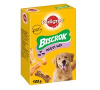PEDIGREE® BISCROK™ Adult Dog Treats Multi Mix Biscuits - Saver Pack: 2 x 500g