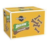Pedigree Biscrok Original 10 kg Snacks, Dog Treats Gravy Bones Biscuits Dog Treats, Megapack
