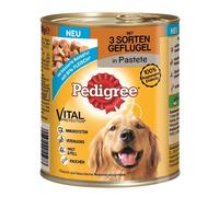 Pedigree Can Adult 3 Varieties Poultry 12 X 800G