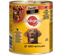 Pedigree Can Cuisine In Sauce Beef, Noodles & Carrots 12 X 800G