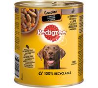 Pedigree Can Cuisine IN Sauce Rabbit & Carrots 12 X 800g (6,24 €/ KG)