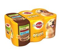 PEDIGREE Dog Tins Country Casseroles in Gravy 6x400g