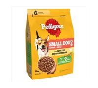 Pedigree Complet Adult Small Dog Dry Poultry and Vegetables 3kg