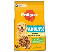 Pedigree Dog Complete Dry with Poultry and Vegetables 1.4kg