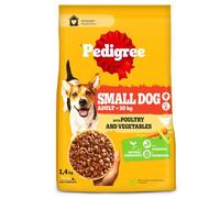 PEDIGREE COMPLETE Adult Small Dog Dry Poultry and Vegetables 1.4kg