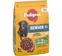PEDIGREE Senior Dog Complete Dry with Poultry and Vegetables 3kg