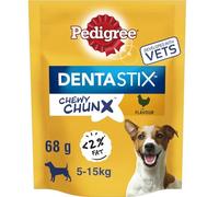 Pedigree Dentastix Chewy Chunx Chicken Mini Dog Treats - 68g