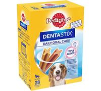 Pedigree DentaStix - Daily dental chews for medium dogs (10-25 kg), 112 sticks