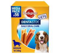 Pedigree Dentastix Daily Dental Chew (Medium Dog) - Size : 56 Pack