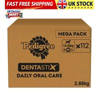 Pedigree DentaStix Daily Dental Chews 112 Sticks For Medium Dogs 10-25 kg