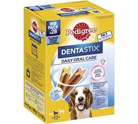 Pedigree Dentastix Daily Dental Chews for Medium Dogs (10-25kg) - 28 Sticks