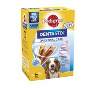 Pedigree Dentastix Daily Dental Chews for Medium Dogs (10-25kg) - 28 Sticks