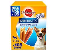 Pedigree DentaStix Daily Dental Chews Small Dog 5-10kg 105 Sticks