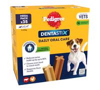 Pedigree Dental Sticks Dentastix - Daily Oral Care for Small Dogs (5-10 kg) - 35 Sticks