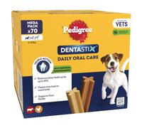 Pedigree DentaStix Original Small Breed Dog Dental Sticks - 70 Sticks